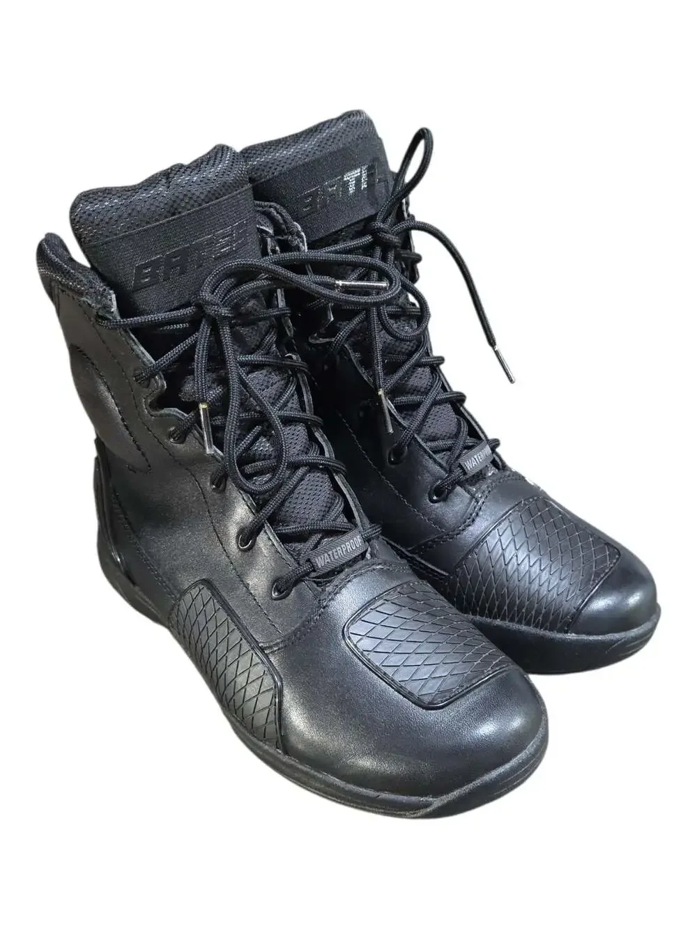 Bates Adrenaline Waterproof Motorcycle Boots E08800 Men's Size 7.5
